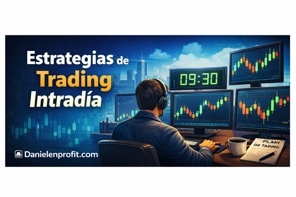 estrategia de trading intradía para Futuros, Forex, Opciones binarias​ y Criptomonedas en daniel en profit