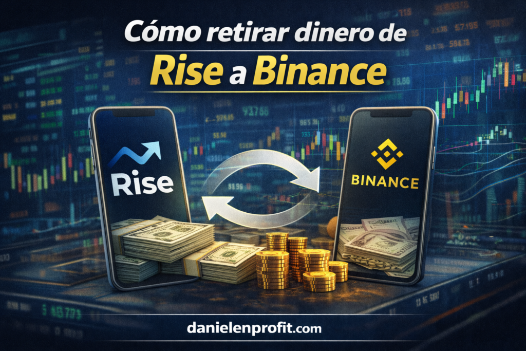 retirar dinero de Rise a Binance